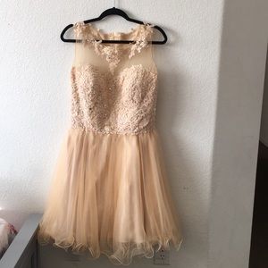 lace/tool dress